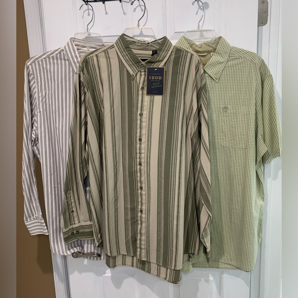 new Izod  timberland structure Men's shirts